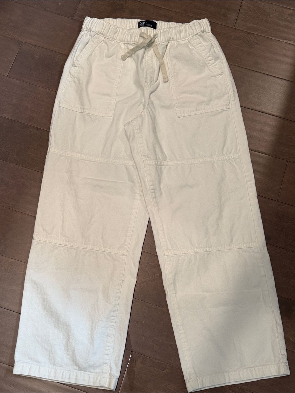 GAP Off-White Cargo Utility Pants